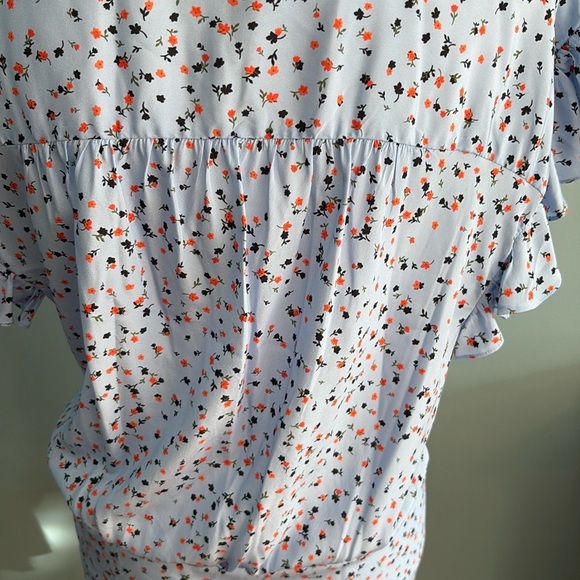 NWT Veronica Beard Marla Floral Blue Dress. Size 14 - Picture 9 of 12